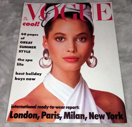 Vogue magazine july 1986 40th - july,