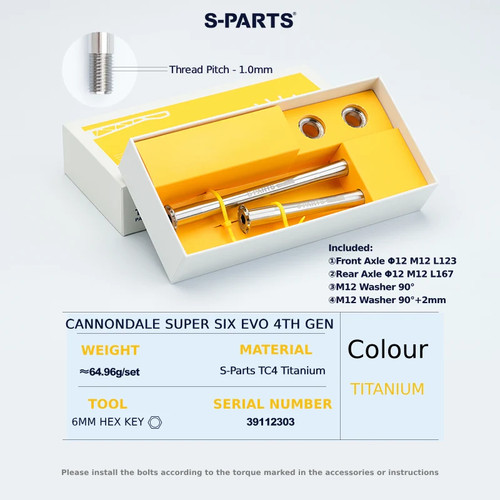 Parts titanium bolt - titanium,