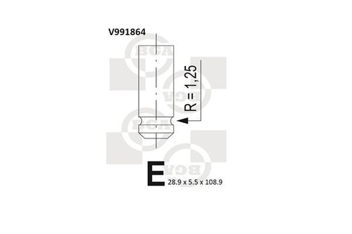 Exhaust valve for renault - exhaust, clio