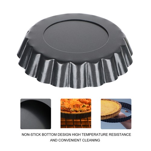 Pcs tart rings for baking - 6,