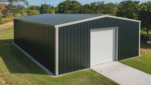 Steel building brand new - steel,