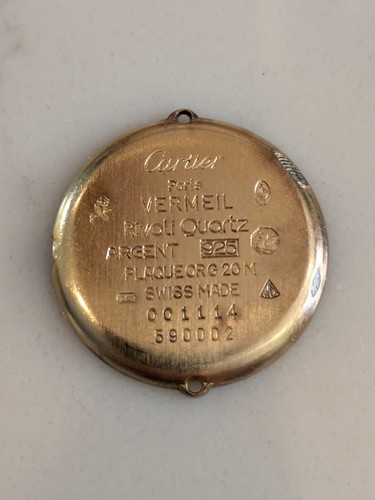 For parts 22mm - for, vermeil