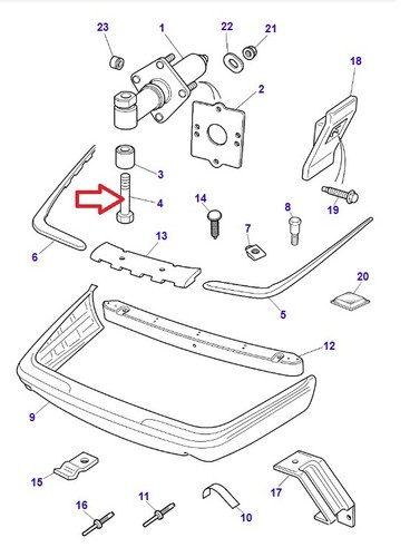 Jbu11222f jaguar x300 x308 - jbu11222f,