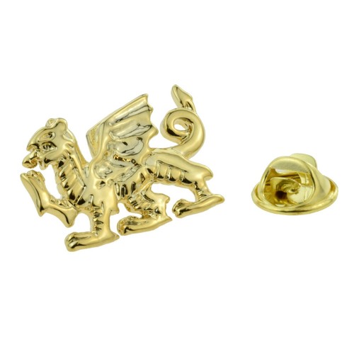 Welsh dragon gold coloured - dragon,