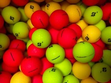 BRIDGESTONE E12 MATTE GOLF BALLS  PEARL  A LAKE BALLS FREE P&P 24  48 BALLS