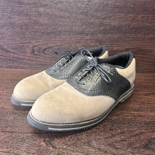 Dunlop mens golf - shoes, tan