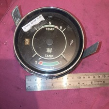 Saab Sonett Rare Temperature And Fuel Gauge. VDO. USED AND UNTESTED. 