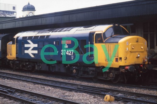 35mm railway slide class 37 - of,