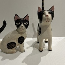 Hand carved and painted wooden - hand-carved,