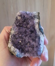 Amethyst Geode Cut Base Druze