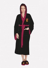 Womens Girls Dressing Gown Robe Gryffindor Harry Potter One Size