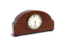 Old French Clock - for spare / repair- early 1900's mahogany marquetry