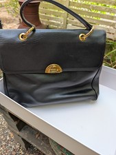 Bally Hand Shoulder Leather Bag Made In Italy With Storage Bag