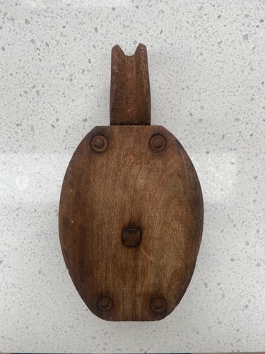 Vintage single sheave - , heavy