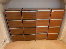 📁 Set of 5 wooden filing