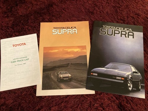 Toyota celica supra - celica, brochure