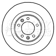 2x Brake Discs Solid For Fiat