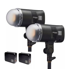 Elinchrom LED 100 C Dual Head Kit - With 100W Fast Charger