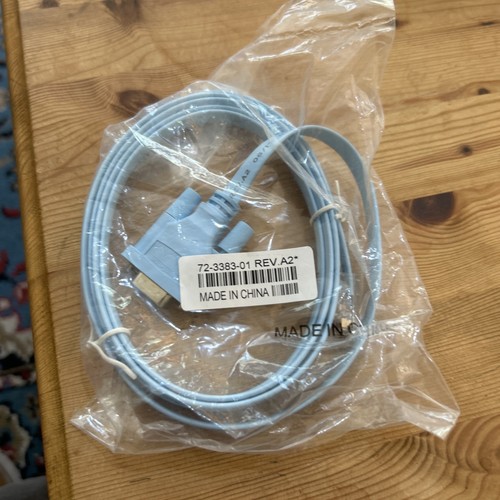 Blue cisco console cable - blue,