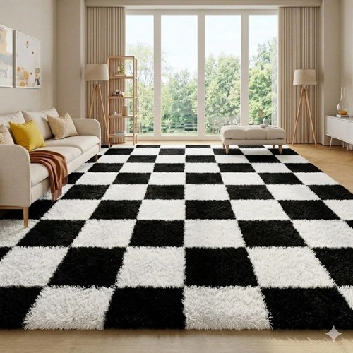 Fluffy rug large - rug, shaggy