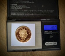 2012 Gold Proof  £5 Quintuple