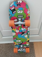 XOOTZ Cruiser Skateboard (Chomper) 31" X 8" With Edge Orange Wheels Used