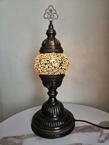 Turkish moroccan bronze table - bronze,