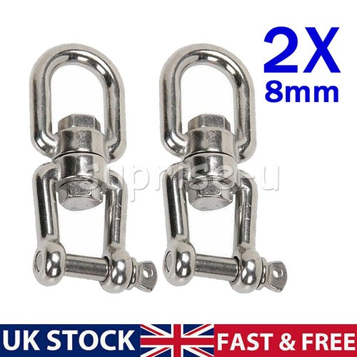 2pcs 8mm stainless steel - 2pcs,
