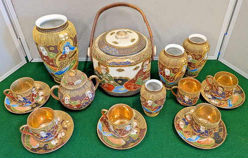 Vintage japanese satsuma style - satsuma,