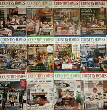 COUNTRY HOMES & INTERIORS magazine various choose  2016 - 2020 Winter Christmas