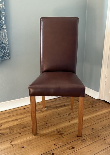 Real leather covered dining - leather,