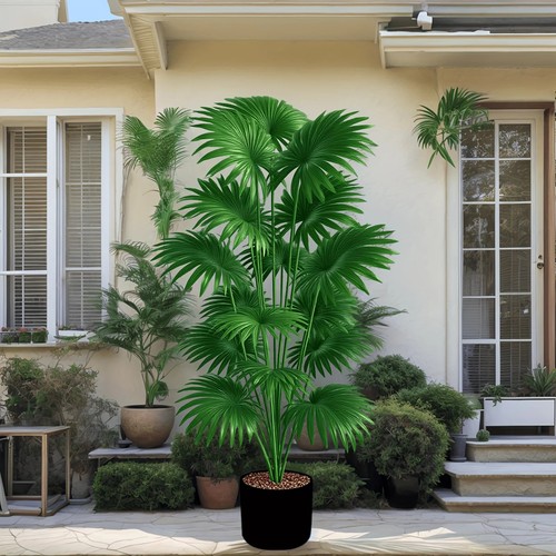 Artificial palm tree fake - artificial,