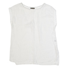 MASSIMO DUTTI Womens Top White