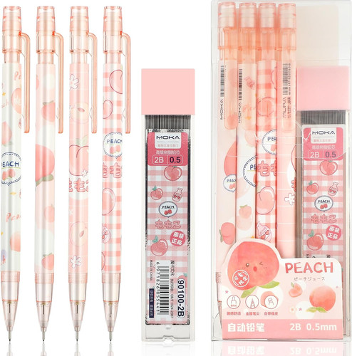 4pcs pink mechanical - 4pcs,