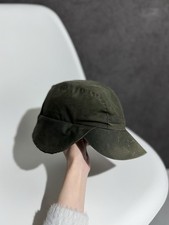 Barbour Waxed Hat Olive/Green