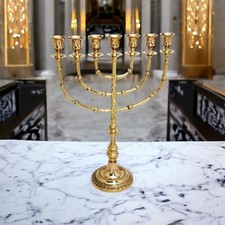 Authentic Menorah Brass 7