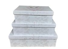 3Pc Decorative Storage Boxes