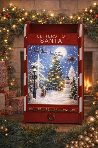 Light letters santa - up,