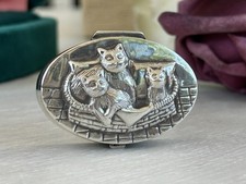 925 Sterling Silver Pill Box