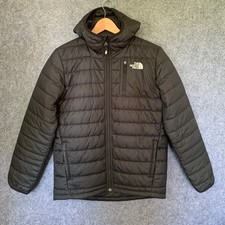 The North Face Kids Puffer Jacket Black Hooded Zip Warm Sz XL 14-16 yrs Youth