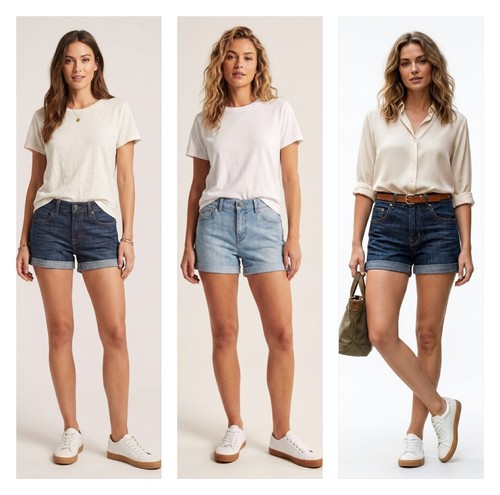 Ladies high waist magic denim - ladies,