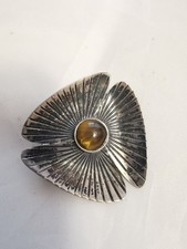 Swedish silver and tigerseye