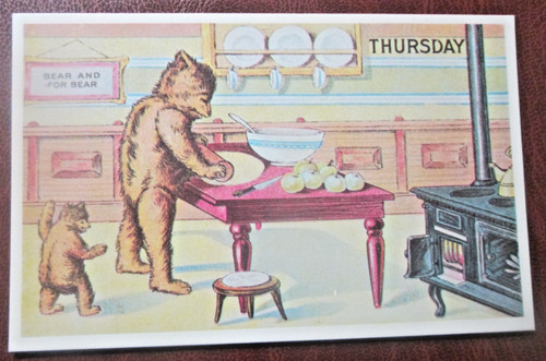 Picture postcard teddy bears - picture, postcard-