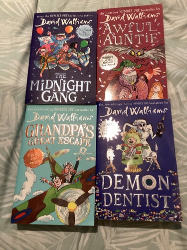 David walliams book bundle - david, x