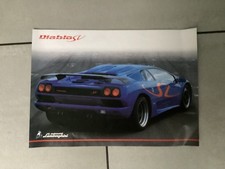 Lamborghini Diablo  SV. Sales leaflet