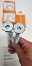 Heco multi montis plus 12x120mm countersunk head 25/pack, 3 packs . torx drive T