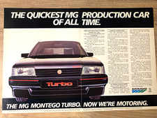 MG MONTEGO TURBO AUSTIN ROVER