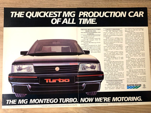 Montego turbo austin rover - mg,