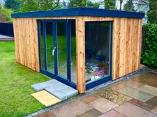 15m2 Self Build Insulated Garden Office DIY kit, Garden Room, Studio  "Venus"