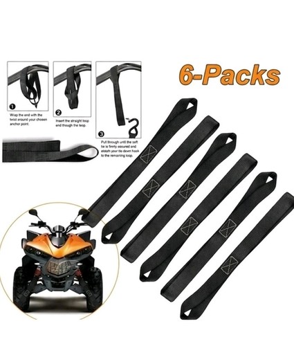 6pcs soft loop tie - loop,